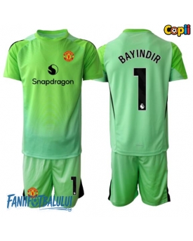 Manchester United Altay Bayindir #1 Portarii Echipament de Fotbal Replică 2025-26 Copii Treilea (+ Șorturi)